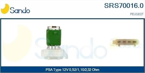 Sando Srs70016.0 Resistore Ventola Abitacolo Psa