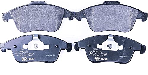 Hella Pagid 8Db 355 014-801 Kit Pastiglie Freno - T1895 - Spessore: 18Mm - Sistema Frenante: Teves - Non Predisposto Per Contatto Segnalazione Usura -