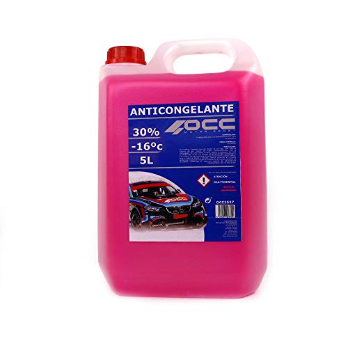 Occ Motorsport Antigelo Rosa 30% -16ºc 5 Litri