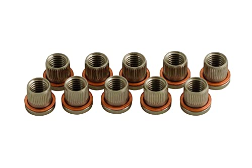 Laser 5038 - Inserti Filettati Da Usare Con 5037, 10 Pezzi