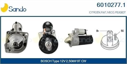 Sando 6010277.1 Motorino Avviamento (Originale) Fiat Ducato 2.8Jtd 04