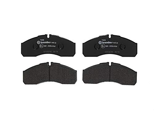 Brembo P A6 022 Kit Pastiglie Freno, Freno A Disco