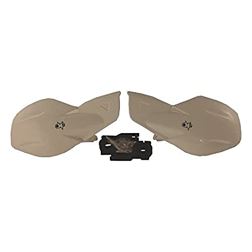 One By Camamoto Coppia Paramani Universali Enduro Cross Naked Mask Para Mani Bianco