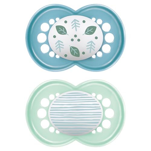 Istruzioni In Lingua Straniera - Mam Skinsofttm - Ciuccio Originale S163 Con Tettarella In Silicone Ultra Morbido, Per Neonati Di 6 + Mesi, Blu (2 Pez