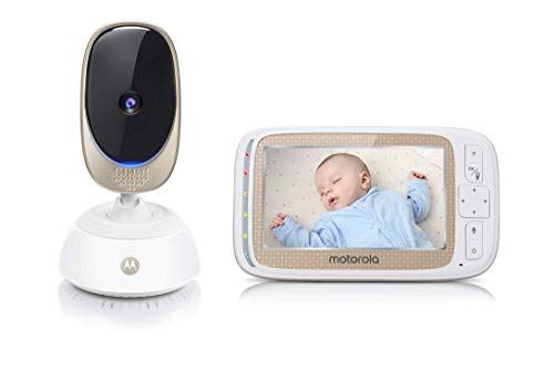 Motorola Nursery Baby Monitor Vm85 Connect - Videocamera Sorveglianza Interno Wifi - Telecamera Neonata Con Monitor - Controllo Con L'App Motorola Nur