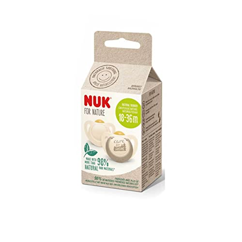 Succhietto Nuk For Nature Lattice 18-36 2Pz