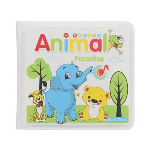 Libro Per Il Bagnetto, Giocattolo Impermeabile Per Il Libro Del Bambino Giocattolo Per La Doccia Da Bagno Educativo Precoce Plastica Morbida Non Tossi
