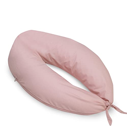 Cambrass Nursing Pillow Moon 80X185X16 Cm Sky Pink/Rain