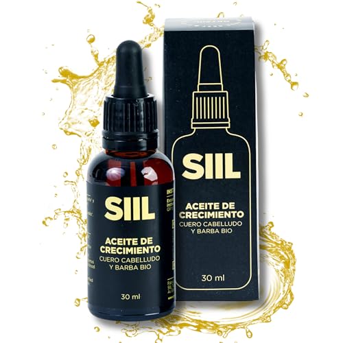 30 Ml - Olio Per La Crescita - Olio Per Cuoio Capelluto E Barba Bio. Stimola La Crescita, Nutre Le Cellule E La Pelle. Puro Olio Di Rosa Canina E Oli