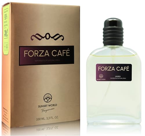 Forza Cafè Acqua Di Colonia Intense 100 Ml. Compatibile E Ispirato A Intense Café, Profumo Ai Feromoni Unisex, Profumi Equivalenti Unisex