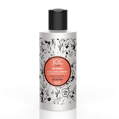 Joc Care | Pro-Remedy Shampoo Ristrutturante | Per Capelli Sfibrati Secchi E Danneggiati | Azione Nutriente E Idratante I 100% Vegan| 250 Ml