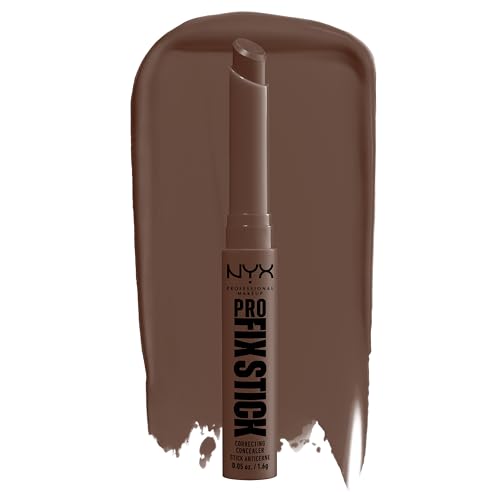 Nyx Professional Makeup Correttore In Stick, Attenua, Corregge E Illumina, Tenuta Fino A 12H, Arricchito Con Acido Ialuronico, Pro Fix Stick, Tonalità