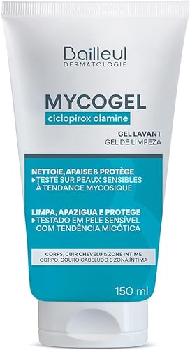 Bailleul | Mycogel | Gel Detergente Contro Le Micosi Cutanee | Deterge, Lenisce E Protegge | Pelle E Mucose Genitali Sensibili A Tendenza Micotica | 9