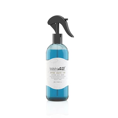 Man 42 After Shave Fresh Lozione Dopo Barba Professionale 400 Ml (Ice)
