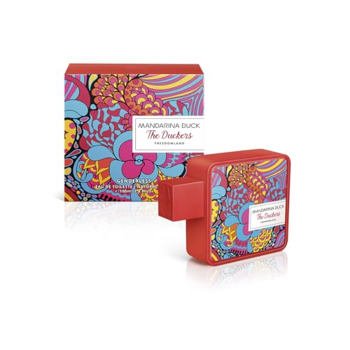 Mandarina Duck Fragrances | The Duckers Freedomland Eau De Toilette Genderless, Note Di Pisco Sour, Piña Colada, Menta E Frutta Tropicale, 100 Ml
