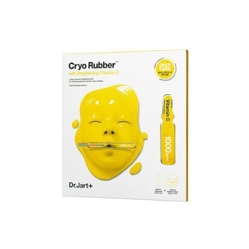 Dr. Jart+ Cryo Rubber: Vitamina C Brightening Mask - Maschera Viso Coreana Sbiancante