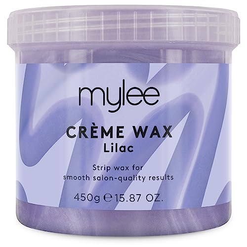 Mylee Cera Morbida Ai Fiori Di Lilla 450G, Depilazione Professionale, Pelle Liscia Che Dura A Lungo, Adatta A Microonde E Scaldacera, Ideale Per Tutte