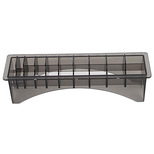 Pettine Guida, Contenitore Contenitore Organizer Pettine, 10 Griglia Elettrica Tagliacapelli Limite Guida Organizzatore Pettine Custodia Per Pettine