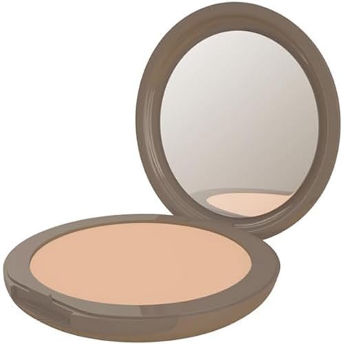 Neve Cosmetics Fondotinta Compatto Con Specchietto Incorporato Flat Perfection Levigante, Coprenza Media | "Medium Neutral"
