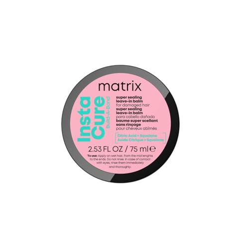 Matrix, Balsamo Leave-In Senza Risciacquo Per Capelli Danneggiati, Capelli Forti, Elastici E Rinforzati Dall'Interno, Protezione Fino A 230°C, Acido C