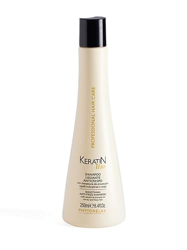 Shampoo Per Capelli Phytorelax Lisciante Anticrespo Con Cheratina & Olio Di Avocado 250 Ml