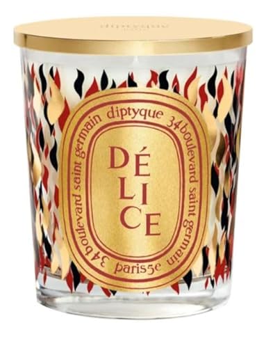 Diptyque Délice Scented Candle Candela Profumata 190 Gr