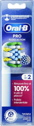 Oral B Pro Floss Action Ricambio 2 Pezzi Per Spazzolino Elettrico