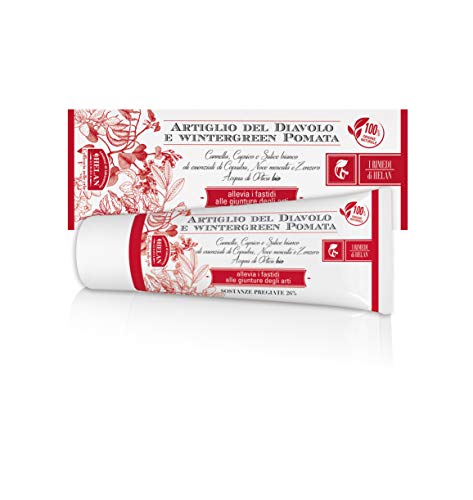 Helan, I Rimedi - Artiglio Del Diavolo Forte 100% Naturale, Crema Articolazioni Giunture Massaggio Muscoli Antinfiammatoria, Vitamina C B E Antiossida