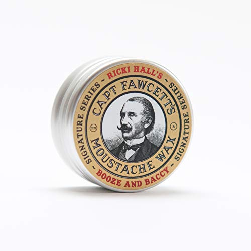 Captain Fawcett Moustache Wax Ricki Hall'S 15Ml