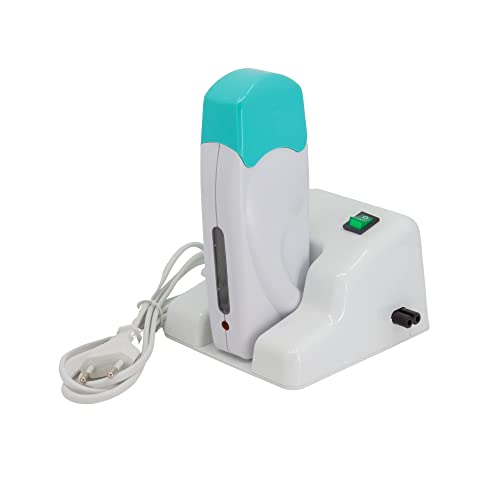 Epilwax - Epilatore - Riscaldatore Cera Epilazione Professionale Un Riscaldatori Cera Roll-On 100 Ml Con Supporto - Dispositivo Di Depilazione Riscald