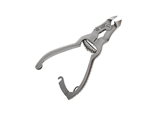 Otto Herder - Tagliaunghie Per Unghie Spesse, 12 Cm, In Acciaio Inox, Con Doppia Traduzione, Per Unghie Dei Piedi E Unghie Incarnite