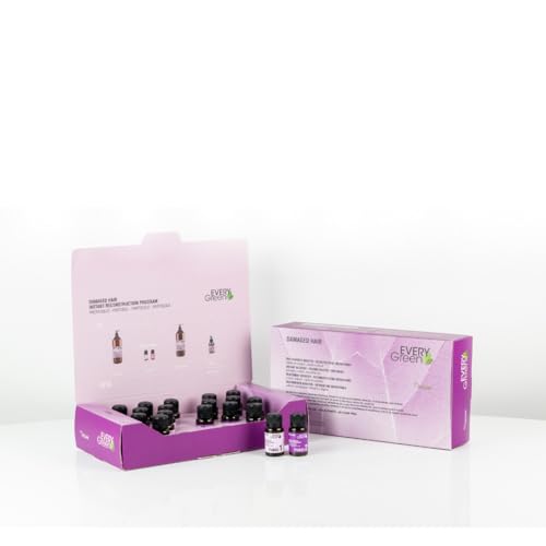 Every Green Damaged Hair Trattamento Booster Riparazione Istantanea Fase 1 E 2 (9X10Ml+9X10Ml)