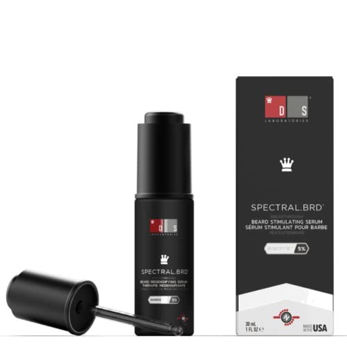 Spectral.Brd Siero Per La Crescita Della Barba Di Ds Laboratories - Crescita Dei Peli Del Viso, Acceleratore Della Crescita Della Barba, Addensante Pe