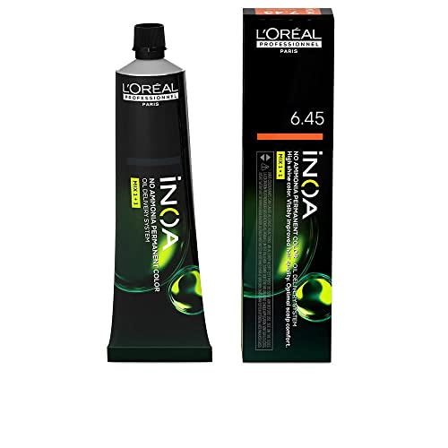 Inoa Non Ammonia Permanente Colore #6.45 60 Gr