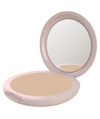Neve Cosmetics Cipria Flat Perfection Compatta Opacizzante Ravvivante Con Specchietto Incorporato | "Alabaster Touch"