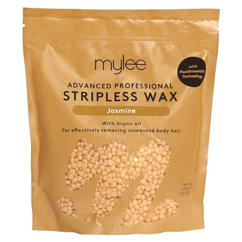 Mylee Advanced Stripless Wax Kit - Perle Di Cera Dura Per La Depilazione Al Profumo Di Gelsomino - Ceretta Per Viso, Corpo, Inguine E Parti Intime - A
