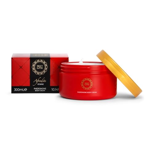 Sexy Gate Afrodite Pheromone | Body Cream 300Ml - Crema Corpo Per Donna Con Feromoni, Idratante E Seducente