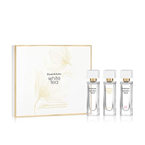 Elizabeth Arden White Tea Collection Coffret (10 Ml X 3) Set Regalo Da 3 Pezzi, Fragranza Regalo Per Le Donne