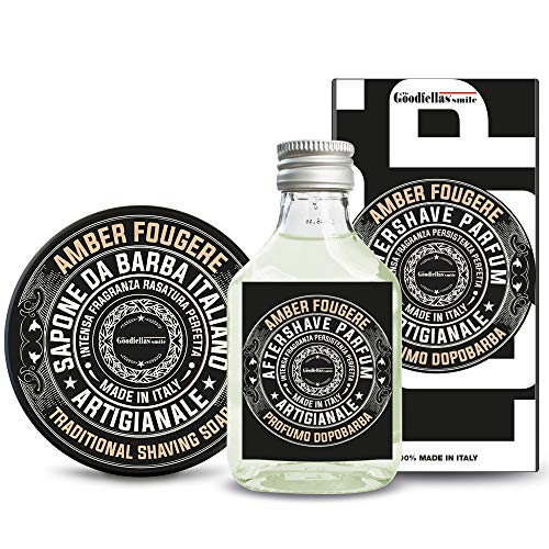 Set Sapone Da Barba E Aftershave The Goodfella'S Smile (Set Sapone Da Barba E Aftershave Amber Fougere)