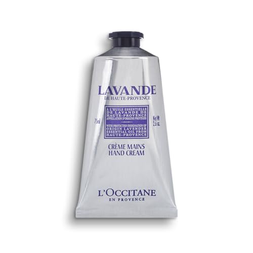 L'Occitane - Crema Mani Nutriente Alla Lavanda - Arricchito Con Burro Di Karitè - Idratante E Nutriente - Mani Secche - 75 Ml