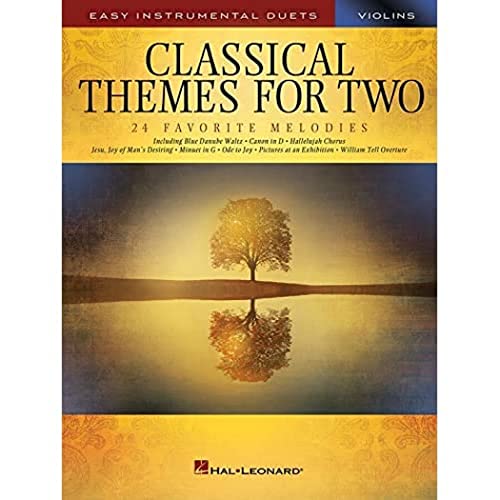 Classical Themes For Two Violins: Easy Instrumental Duets