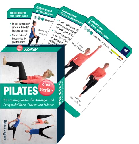 Pilates Ohne Geräte: 55 Trainingskarten Für Anfänger Und Fortgeschrittene, Frauen Und Männer (Trainingsreihe Von Ronald Thomschke)