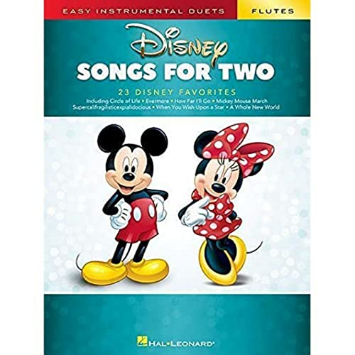 Disney Songs For Two Flutes: Easy Instrumental Duets - Two Flutes