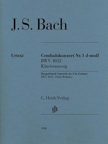 Cembalokonzert Nr. 1 D-Moll Bwv 1052; Klavierauszug Für 2 Klaviere: Instrumentation: 2 Pianos, 4-Hands, Piano Concertos