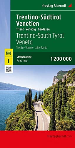 Trentino Sudtirol Veneto 1:200.000: Trient - Venedig - Gardasee: Ak 0614