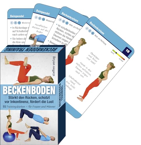 Trainingskarten Beckenboden: Stärkt Den Rücken, Schützt Vor Inkontinenz, Fördert Die Lust. 55 Trainingskarten – Für Frauen Und Männer (Trainingsreihe