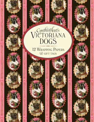 Cynthia Hart'S Victoriana Dogs: 12 Wrapping Papers And Gift Tags