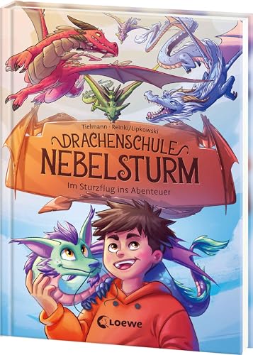 Drachenschule Nebelsturm (Band 1) - Im Sturzflug Ins Abenteuer: Ein Episches Abenteuer In Der Drachenschule Wartet Auf Dich - Stürmisches Kinderbuch Z
