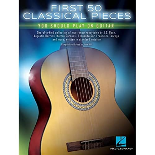 First 50 Classical Pieces You Should Play On Guita: You Should Play On Guitar