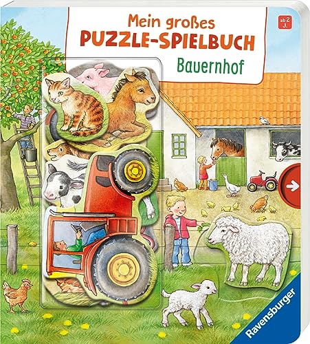 Mein Großes Puzzle-Spielbuch Bauernhof